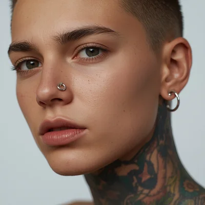 Estúdio de tatuagem montado para o atendimento